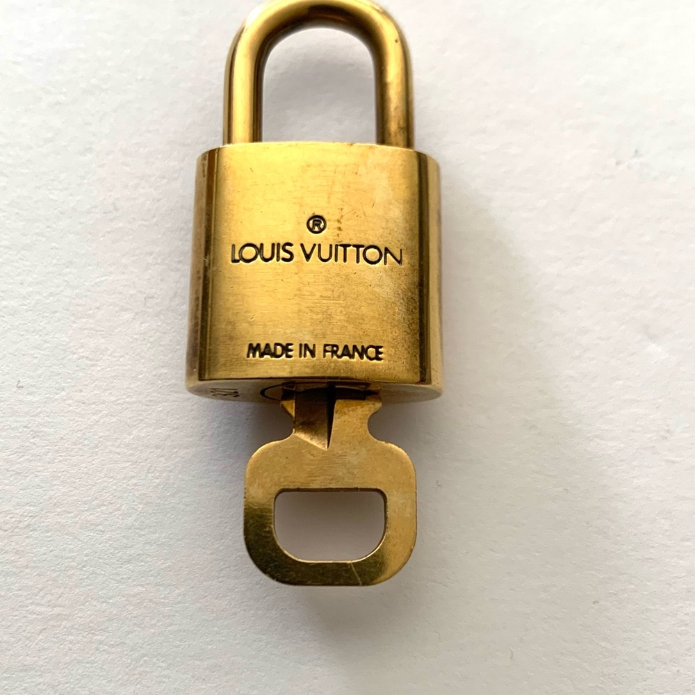 Louis Vuitton Gold Padlock with Key #321 - Picture 2 of 6